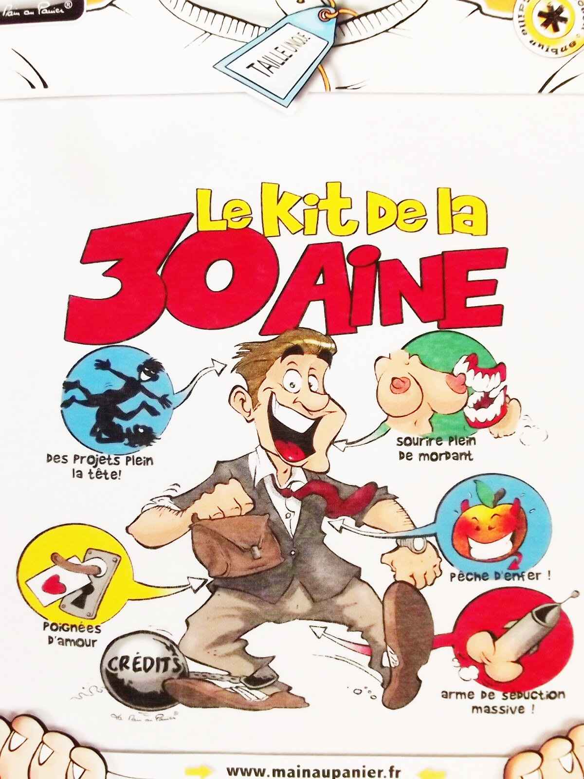 tee shirt humour homme 30 ans