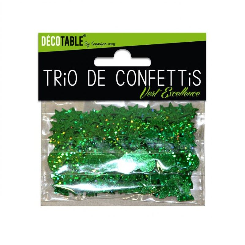 trio confetti vert