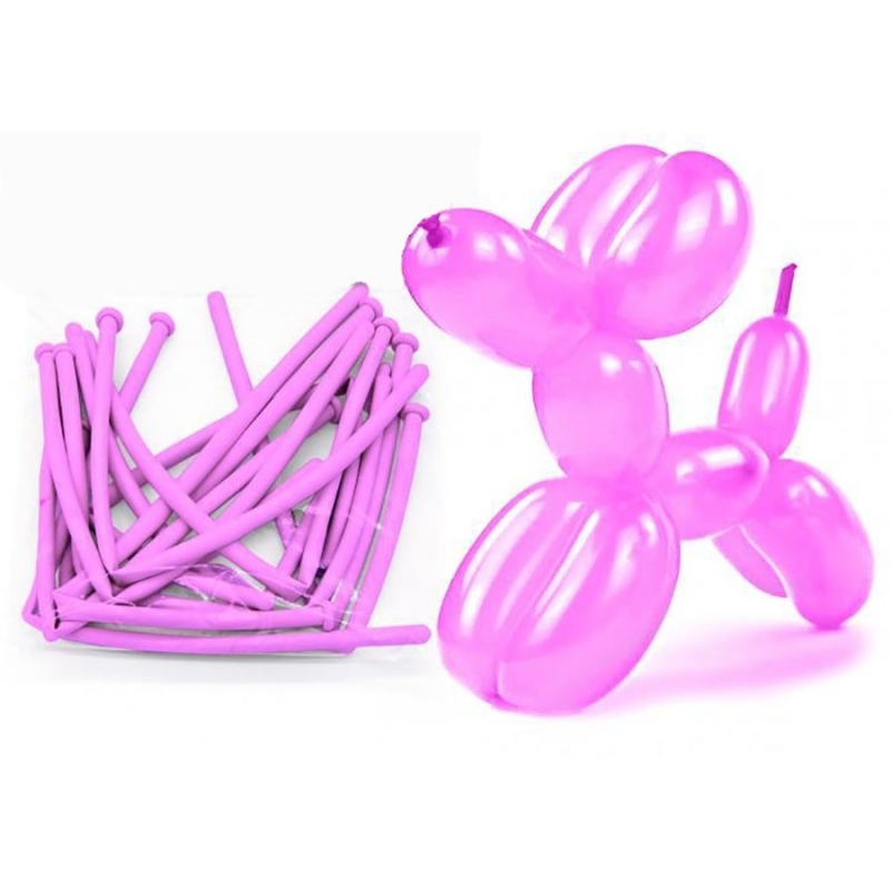 50 ballons-a-sculpter-roses