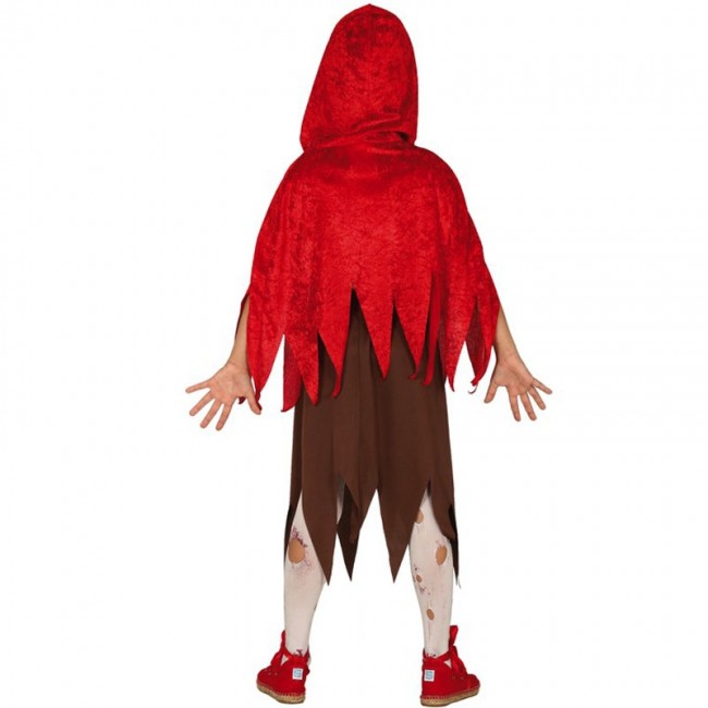 deguisement chaperon rouge zombie enfant 2