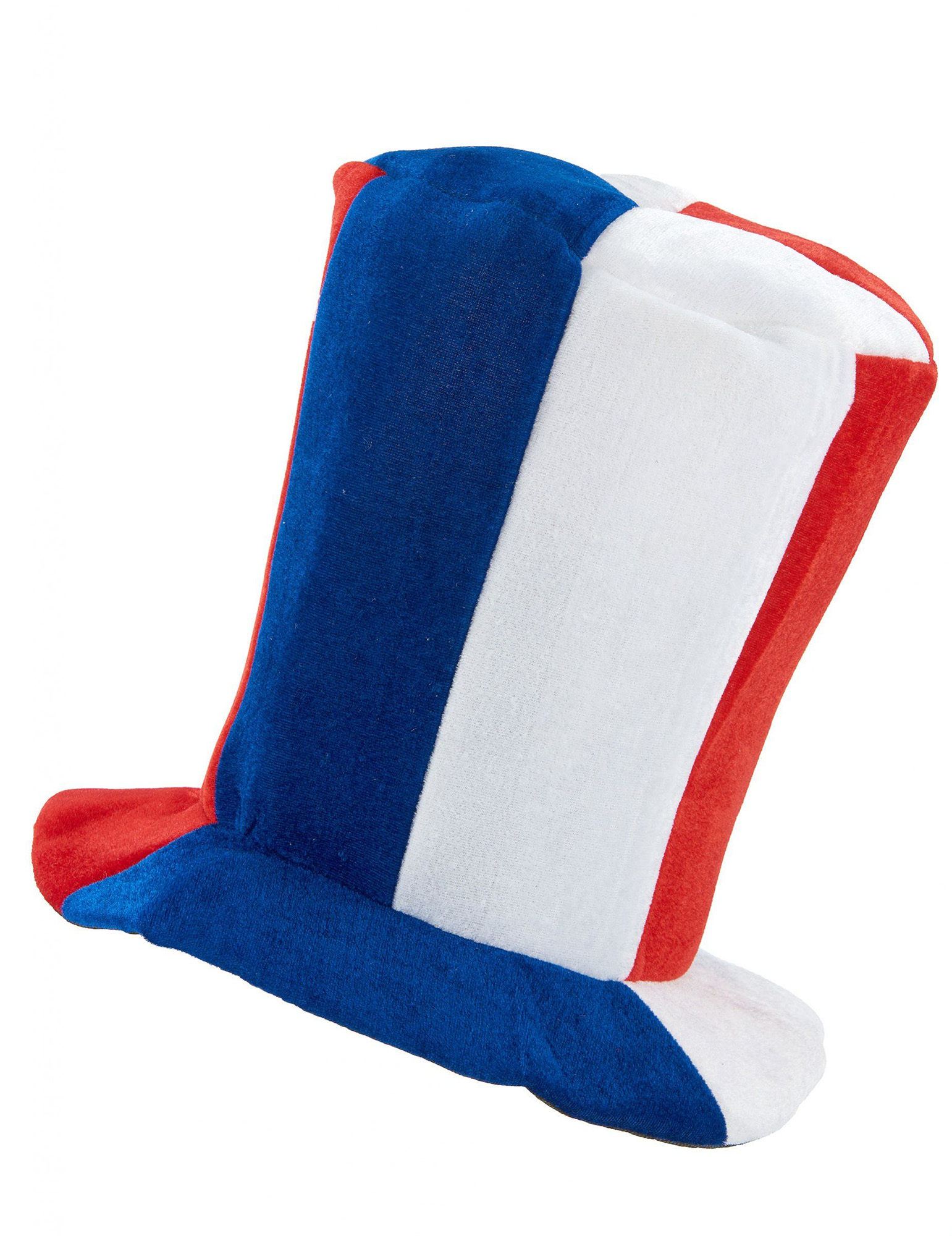 chapeau haut de forme tricolore france
