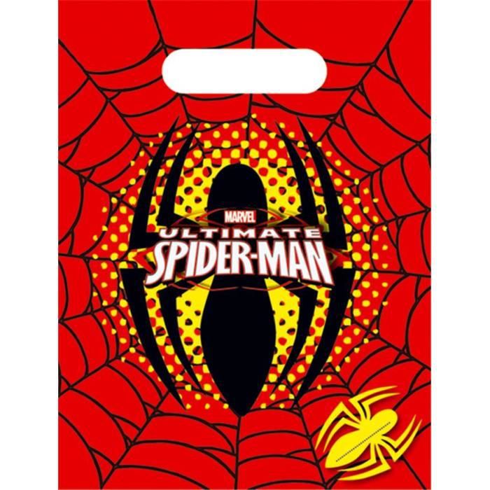 sacs-a-cadeaux-spiderman-x6
