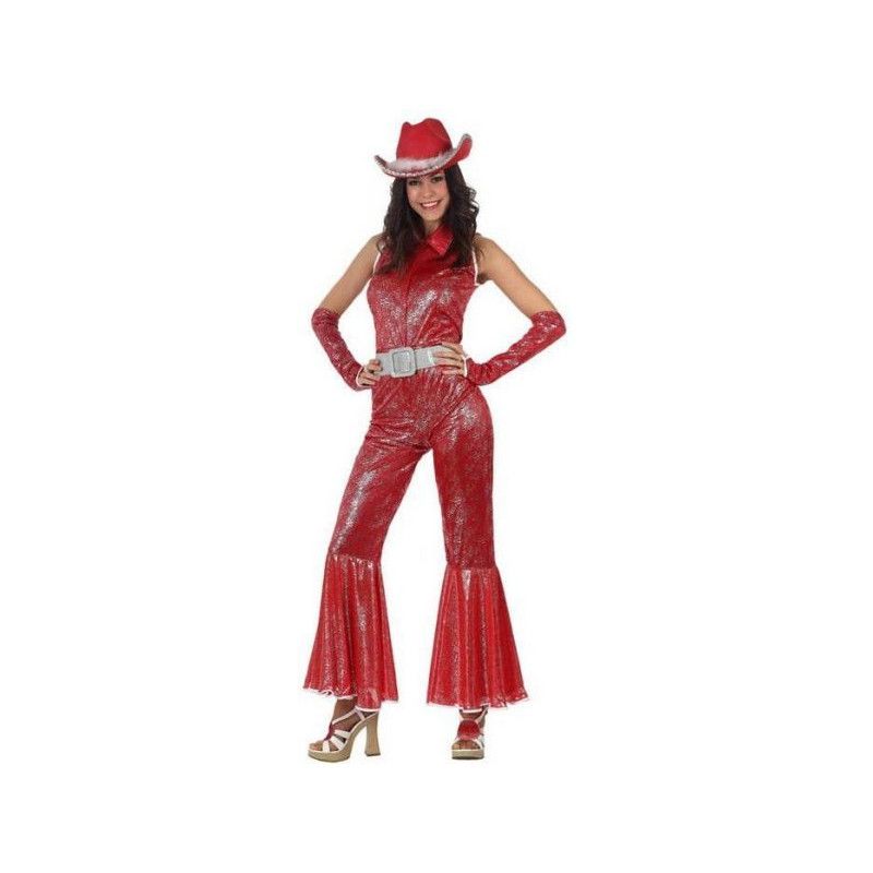 costume-disco-rouge-brillant-femme