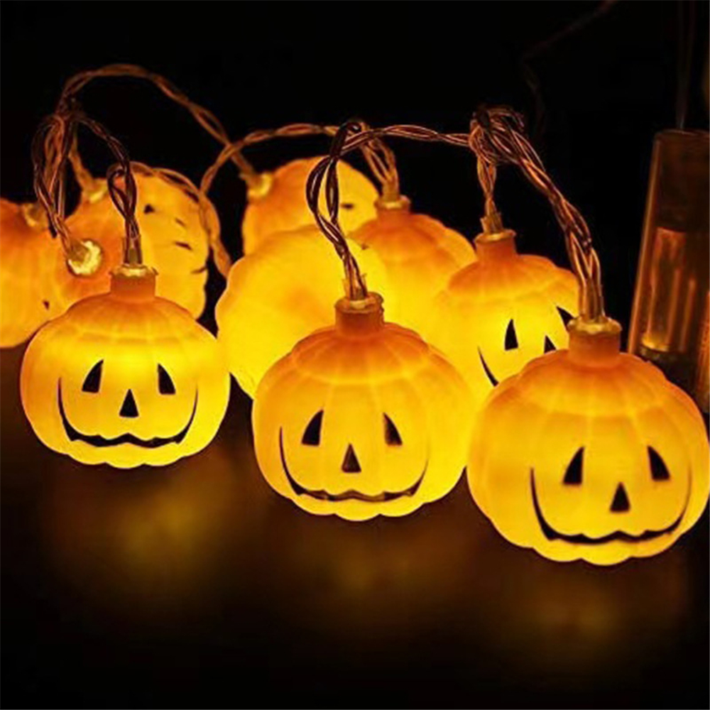 Guirlande-lumineuse-10led-1-5M-pour-Halloween-Orange-citrouille