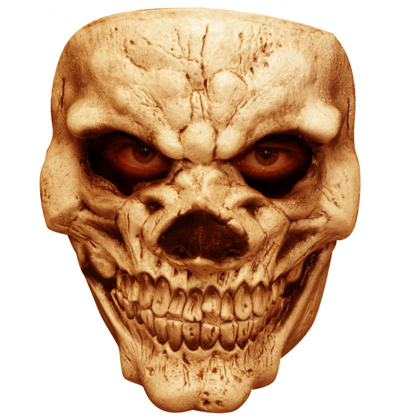 masque-tete-de-mort-white-skull-3 latex 1