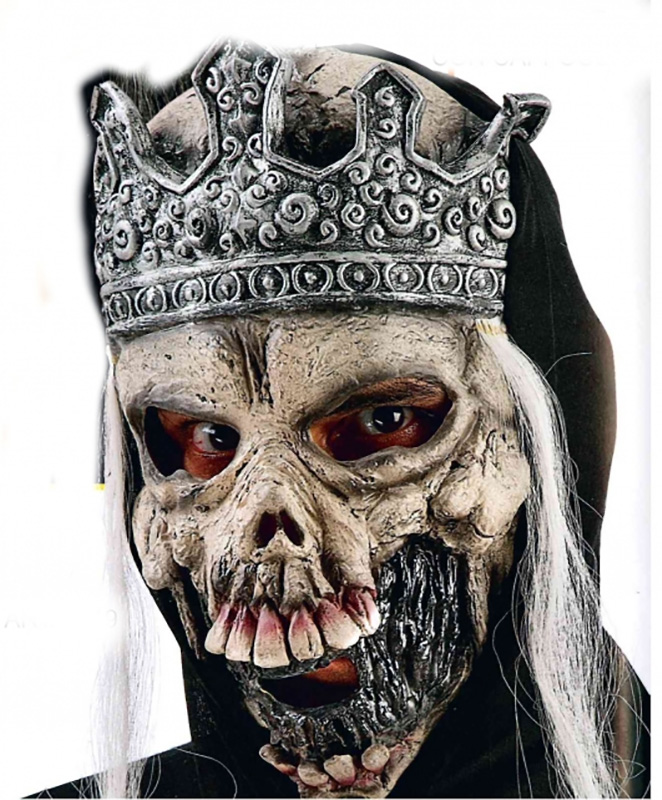 masque halloween roi zombie