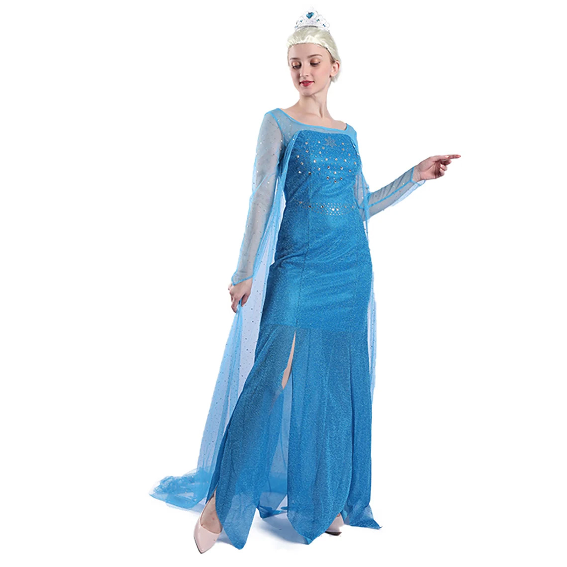 deguisement robe elsa reine des neiges