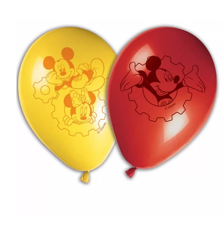 6 ballons latex mickey