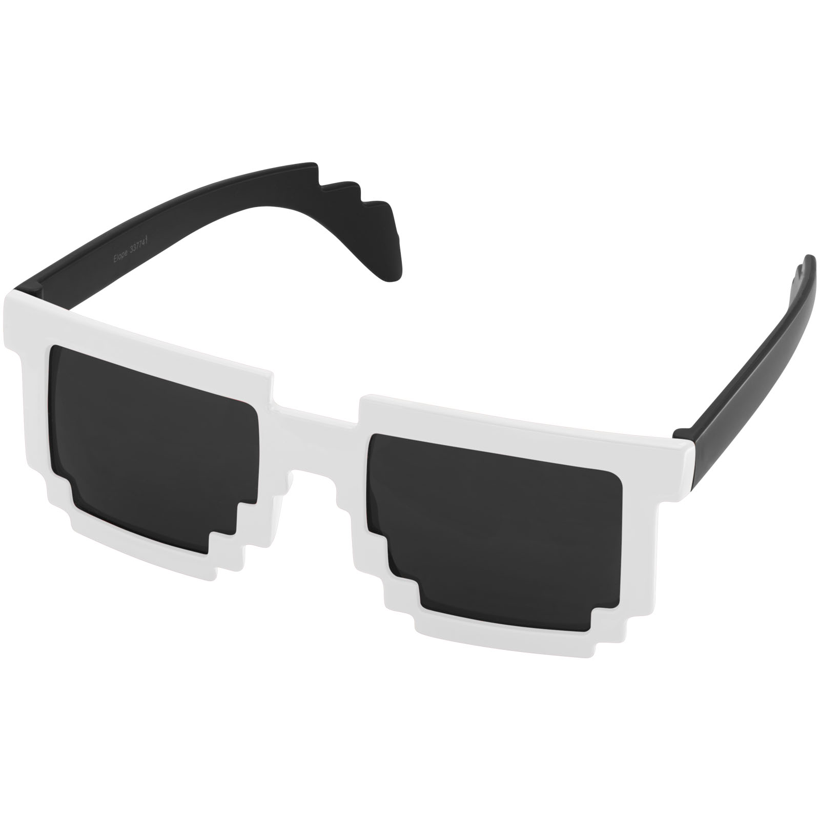 lunettes blanches pixel