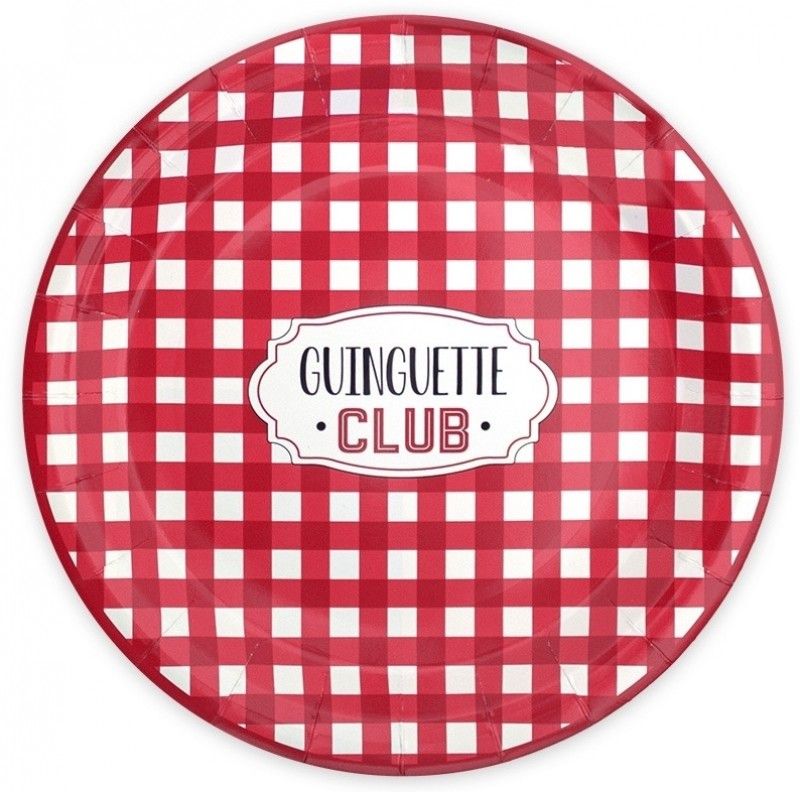 6 assiettes guinguettes