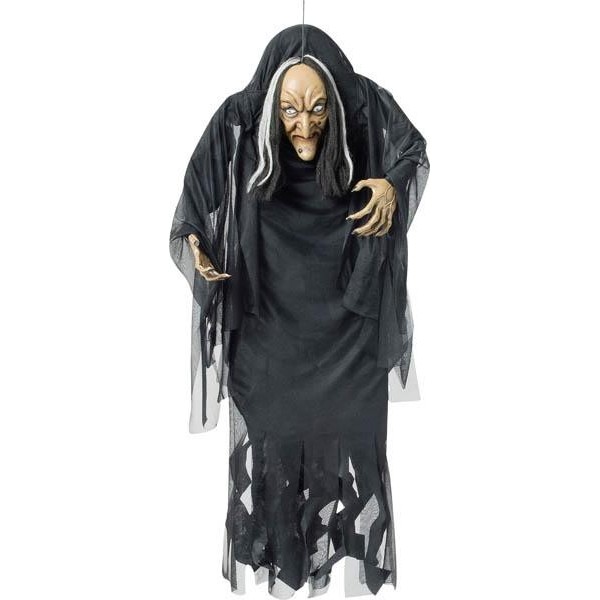 Sorcière Noire à Suspendre 40 cm - Décoration Halloween