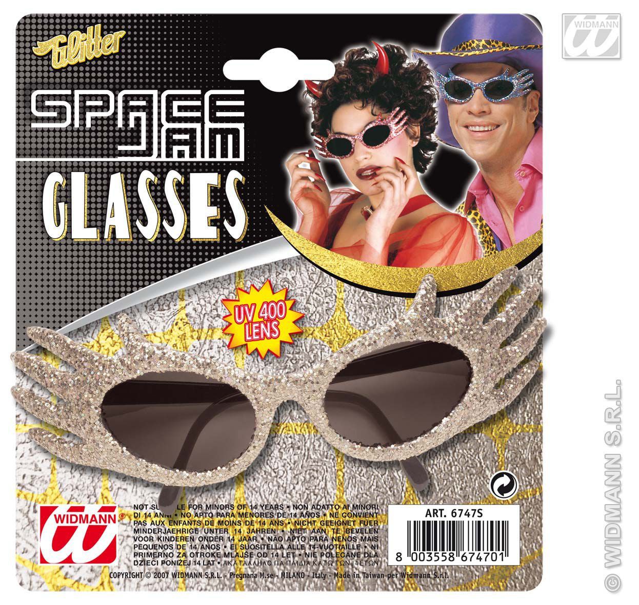 lunettes disco flamme paillettes 4