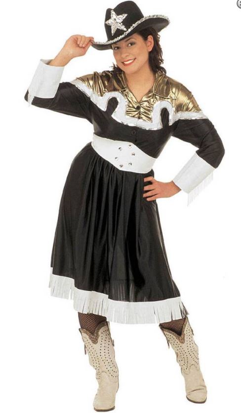Costume Habillement Western Pour Femme Tenue De Cowgirl Grande Taille