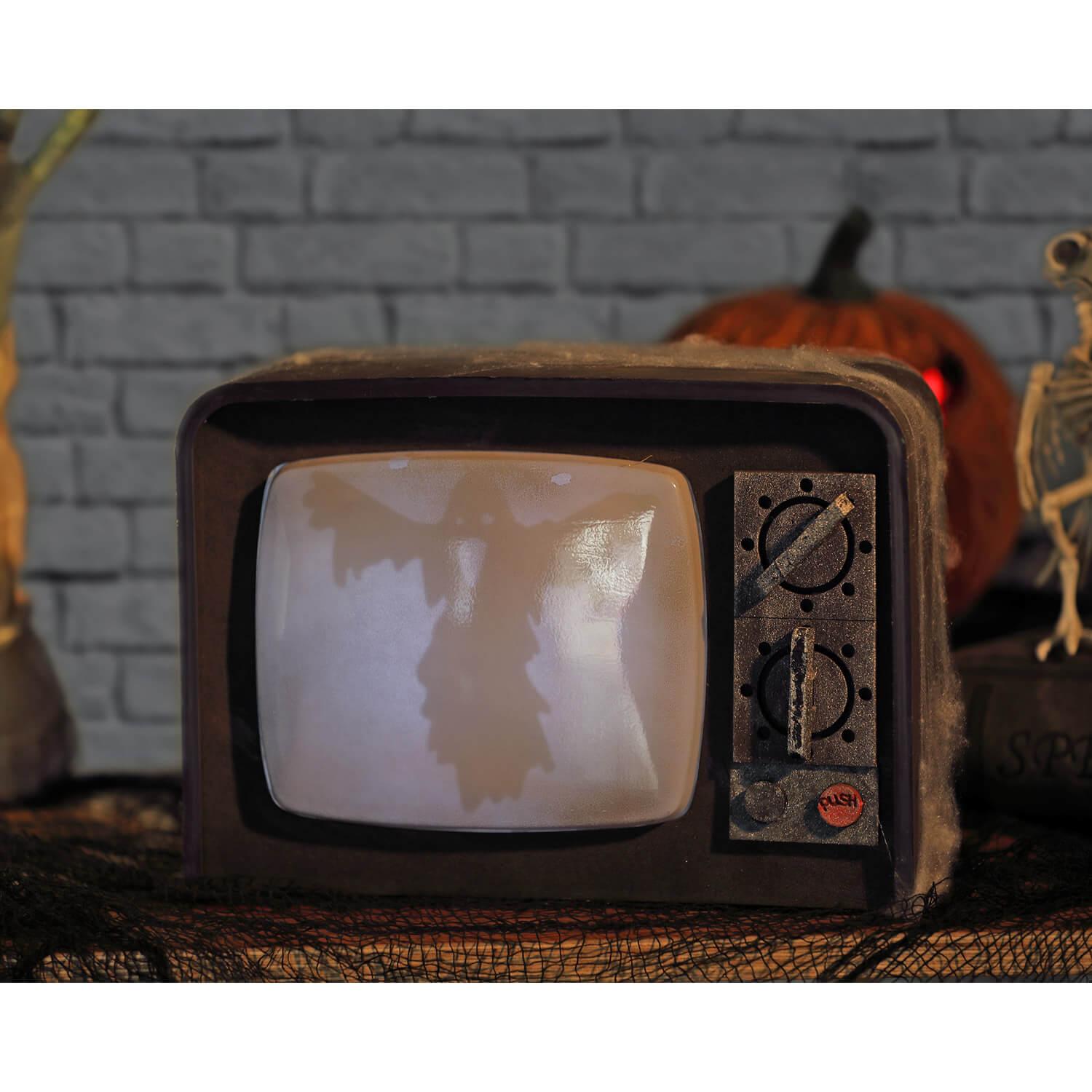televiseur-vintage hante -son-et-lumiere