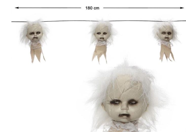guirlande tete de poupee 1