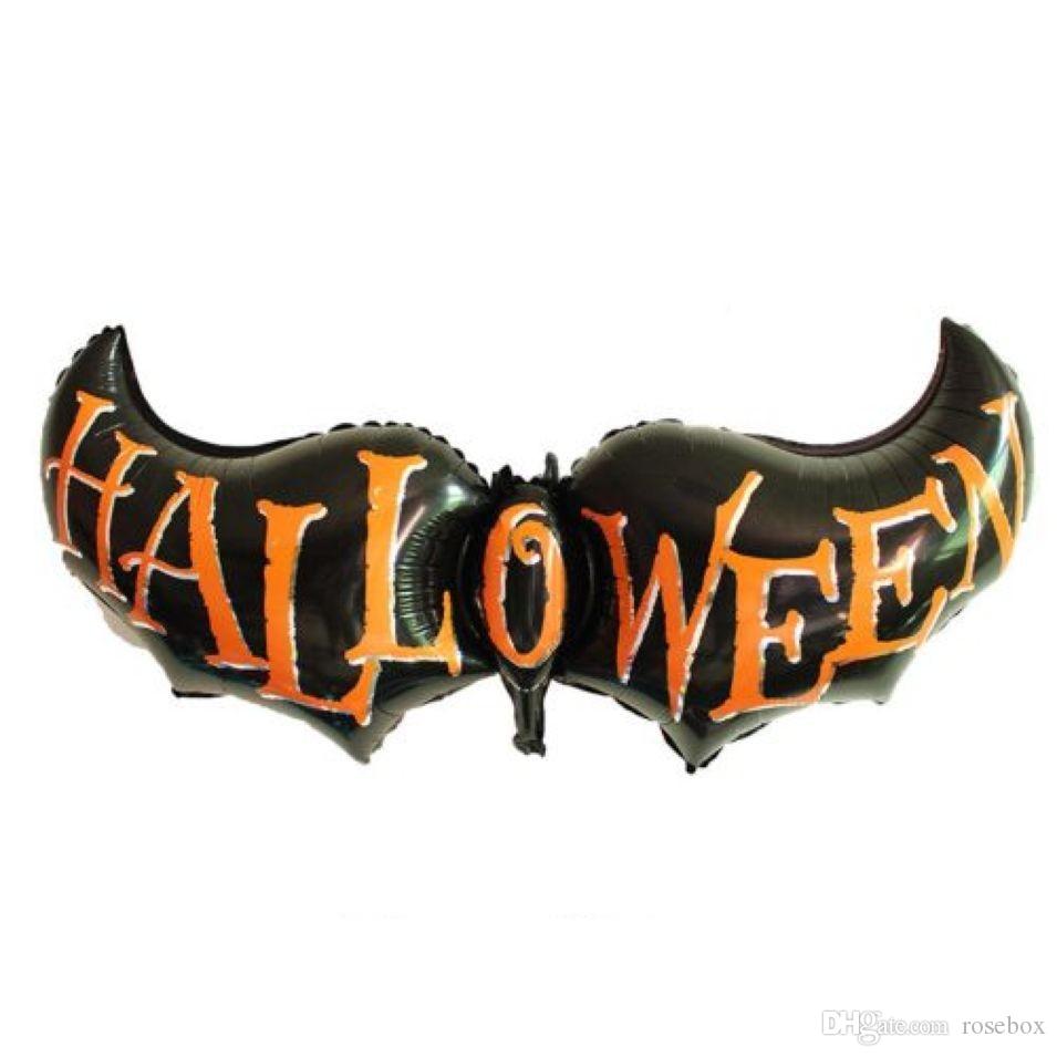 ballon aluminium happy halloween bat