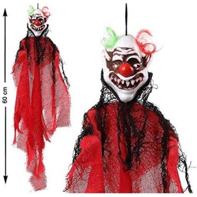 suspension clown horreur 60 cm