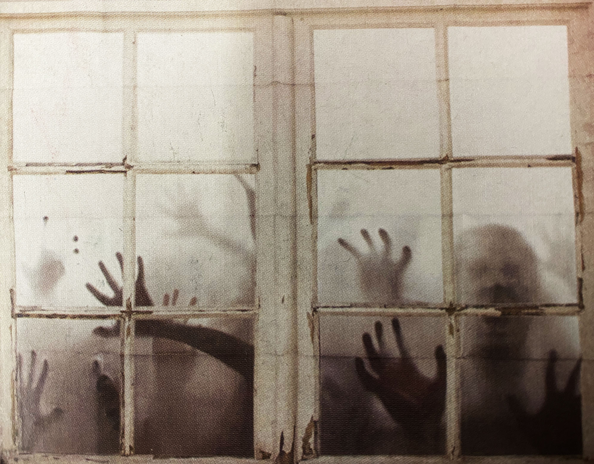 decor vitre zombie
