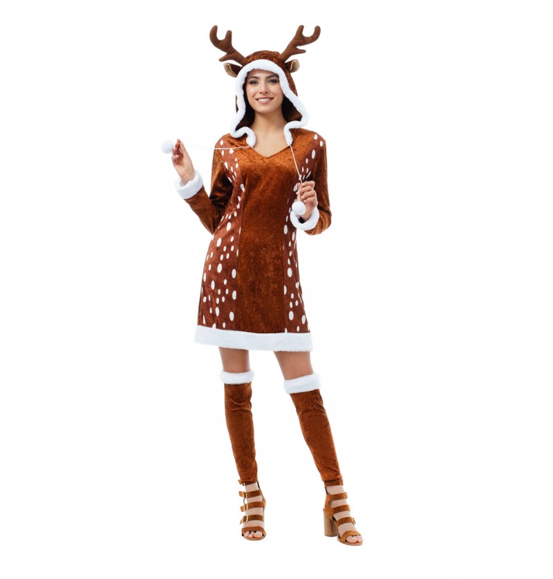deguisement renne fille noel