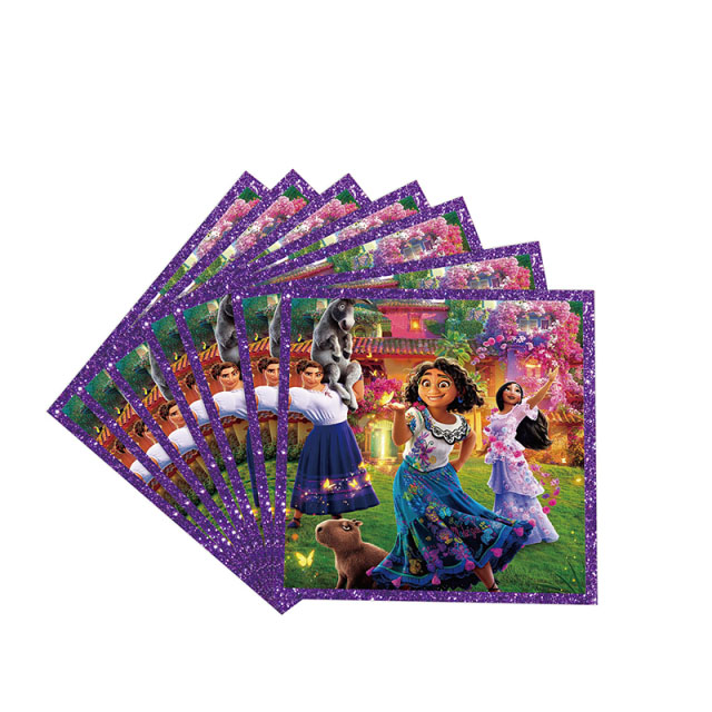 6 serviettes encanto mirabel