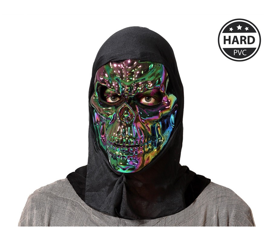 masque squelette avec cagoule