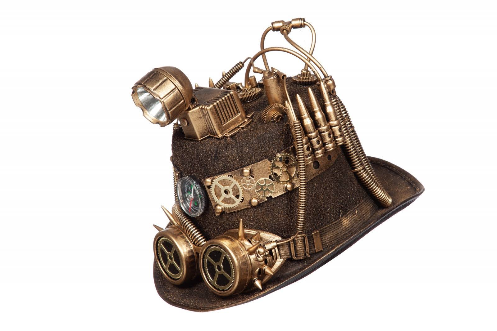 chapeau steampunk lampe 2