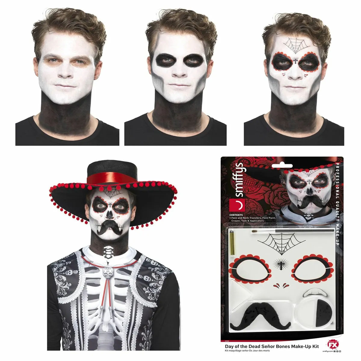 kit maquillage jour des morts 2