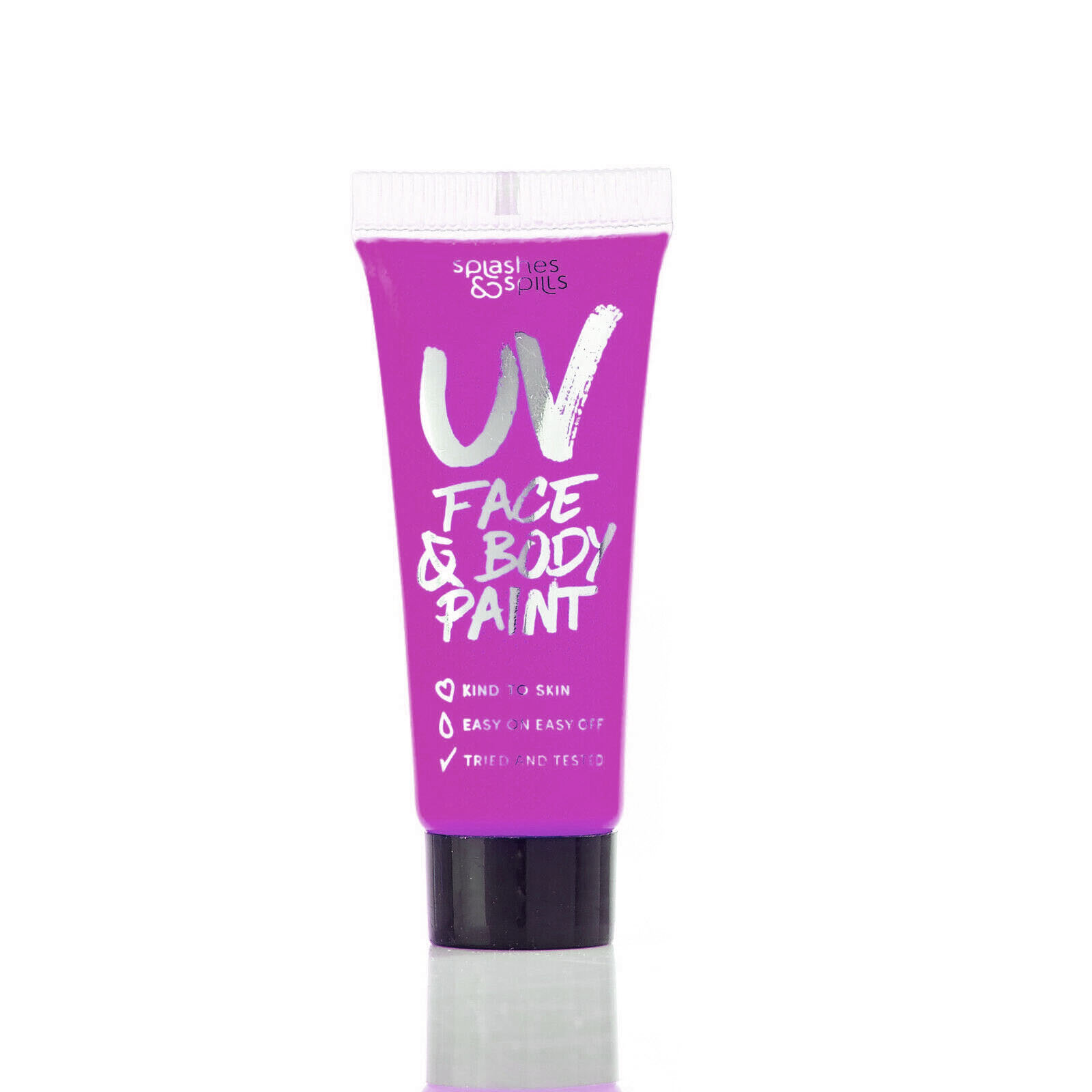 tube 10 g maquillage fluo violet