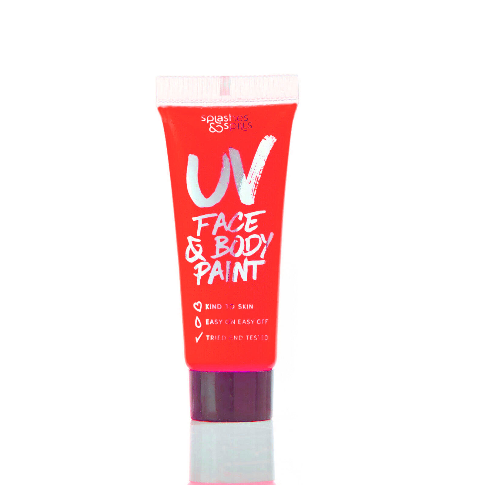 tube 10 g maquillage fluo orange
