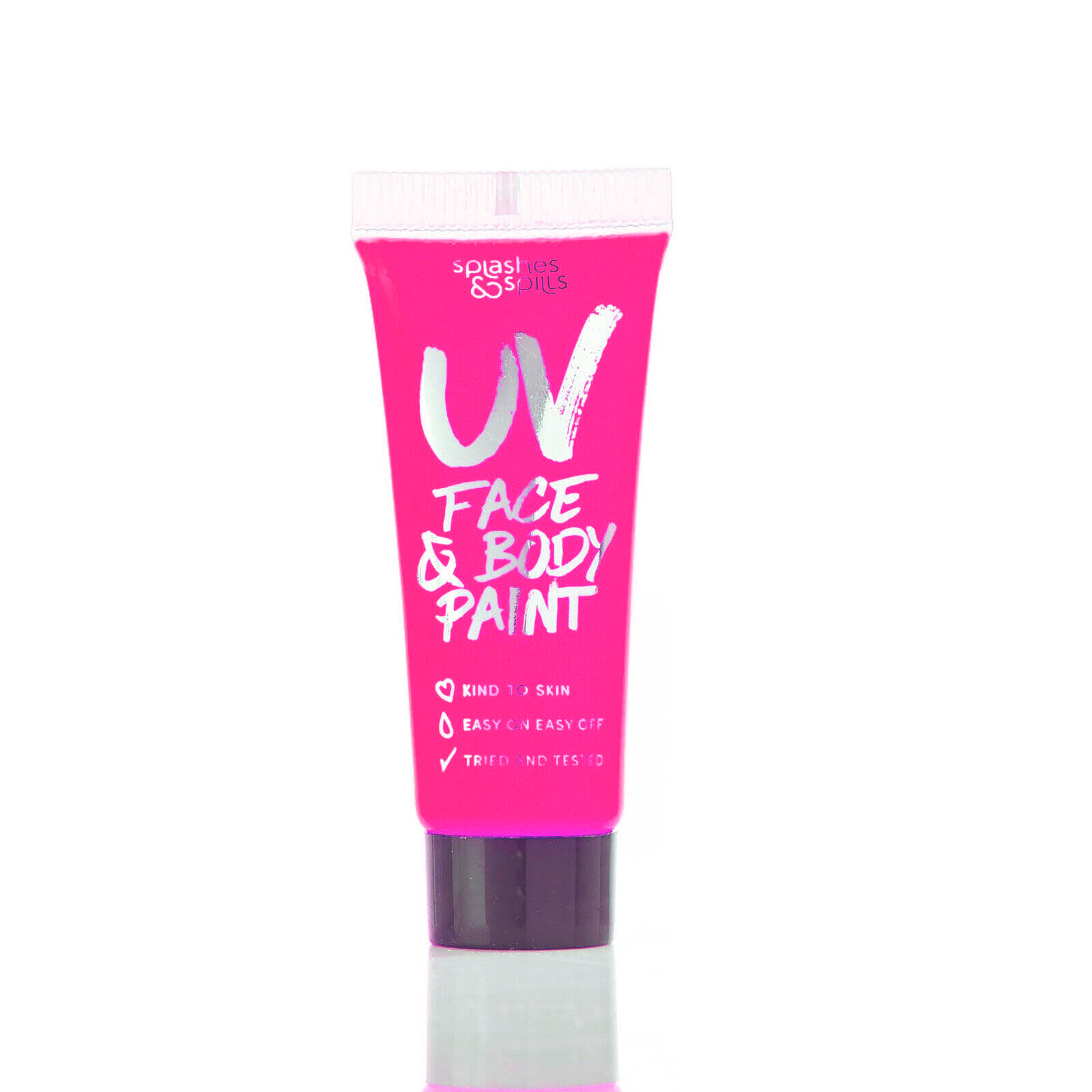 tube 10 g maquillage fluo rose