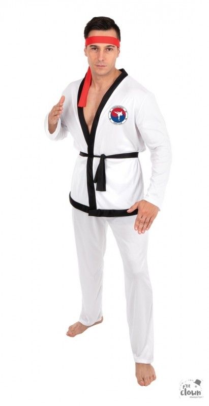 deguisement karatekid blanc