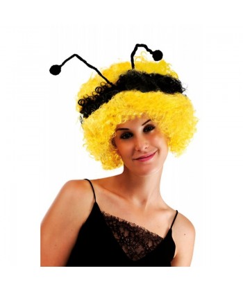 perruque-d-abeille avec serre tete antenne