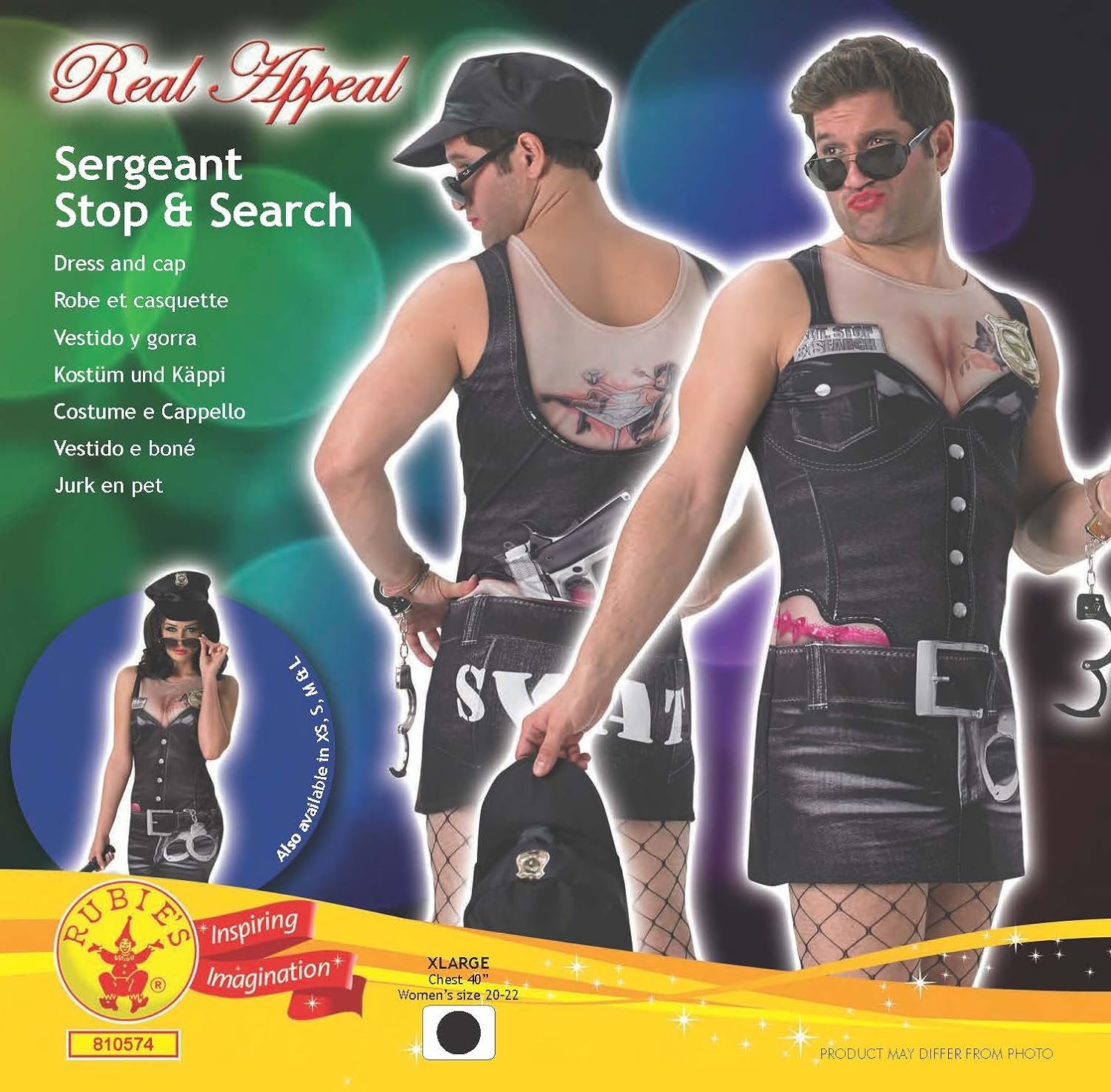 ROBE 3D SWAT HOMME 1
