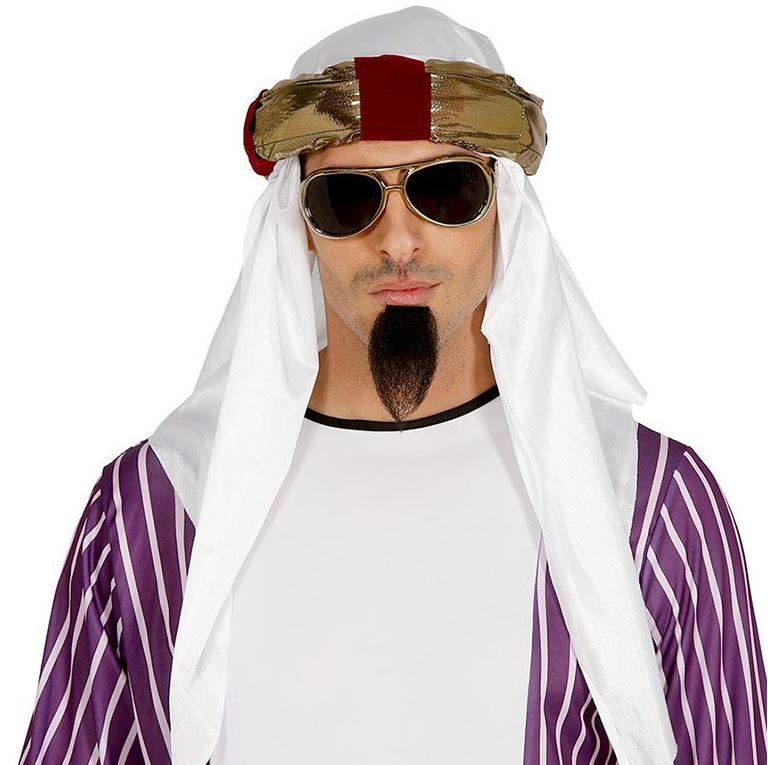 COIFFE TURBAN ARABE PRINCE DU DESERT