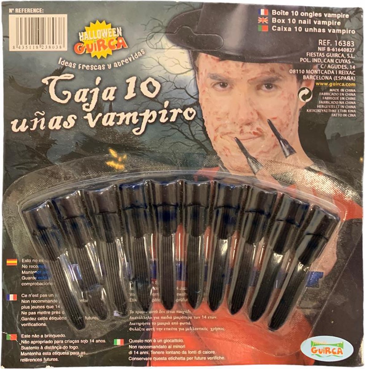 10 ONGLES SORCIERE