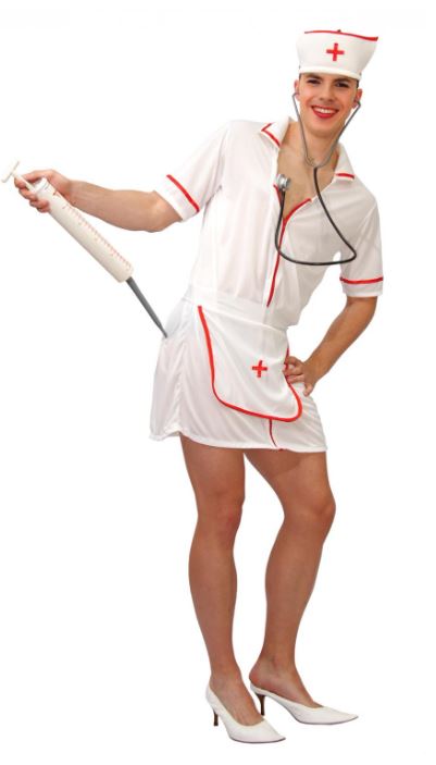DEGUISEMENT INFIRMIERE TAILLE HOMME