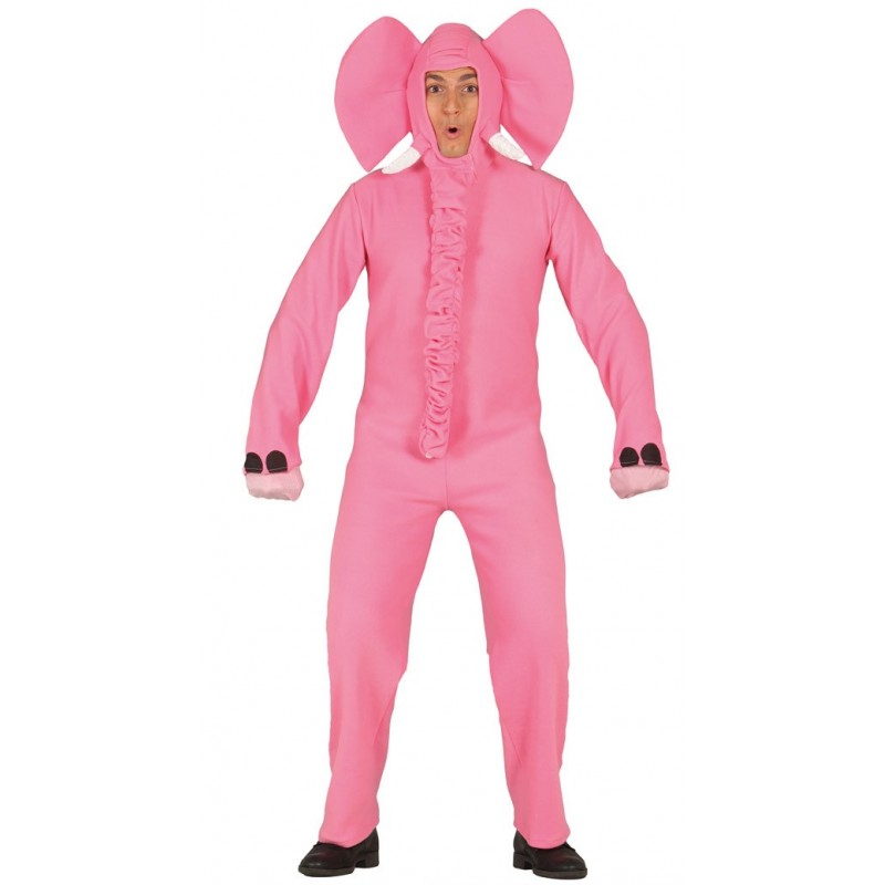 DEGUISEMENT ELEPHANT ROSE ADULTE