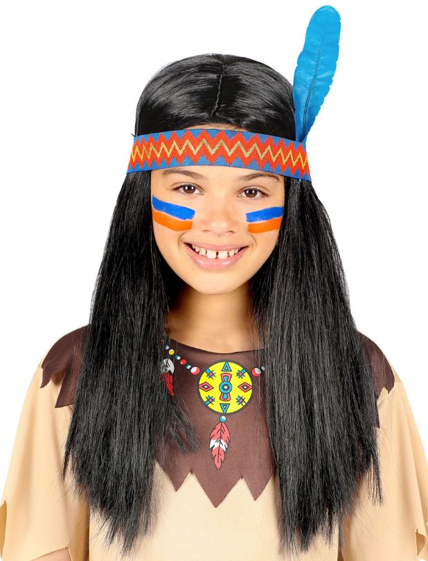 PERRUQUE INDIEN ENFANT