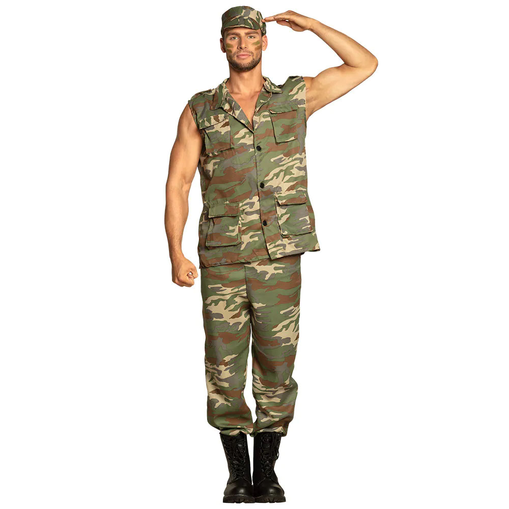 DEGUISEMENT MILITAIRE HOMME 2