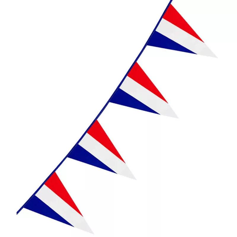 GUIRLANDE FANIONS TRICOLORE FRANCE