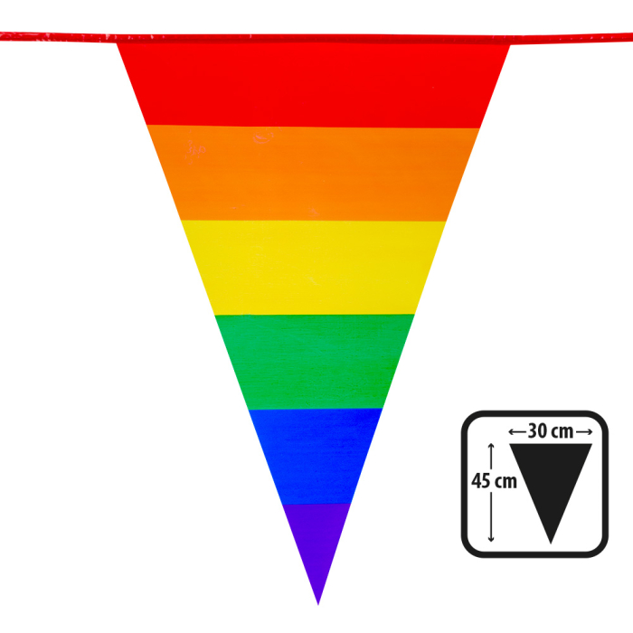 GUIRLANDE GENATE  FANION LGBT 8 M