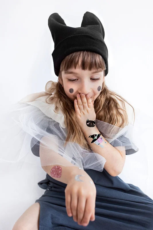 LOT DE 20 TATOUAGES HALLOWEEN ENFANT 2