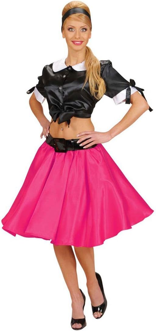 TOP NOIR ANNEE 50 SATIN