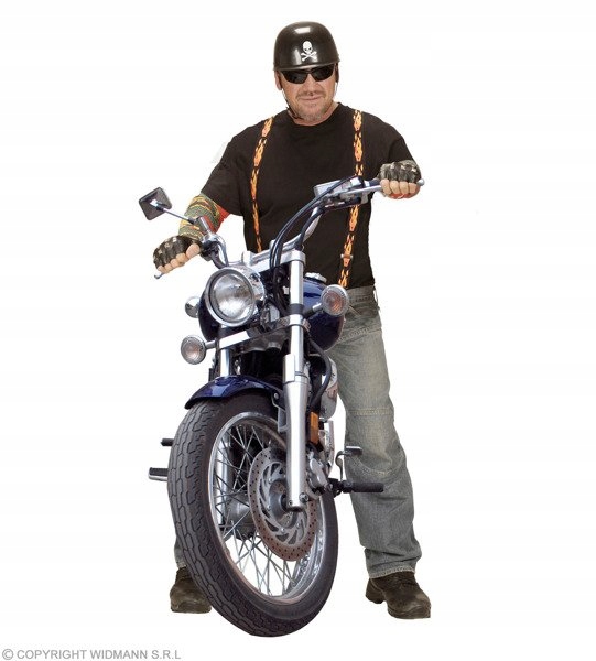 casque-adulte-moto-biker-noir 2