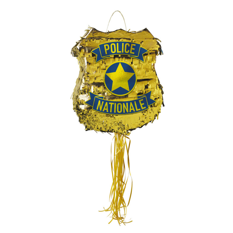 pinata-badge-police