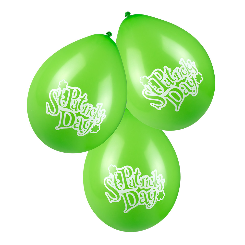 6 ballons st patrick