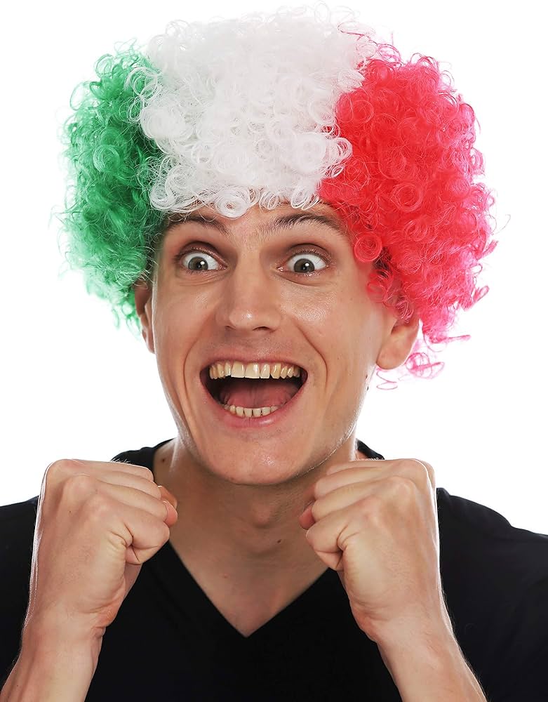 perruque afro italie