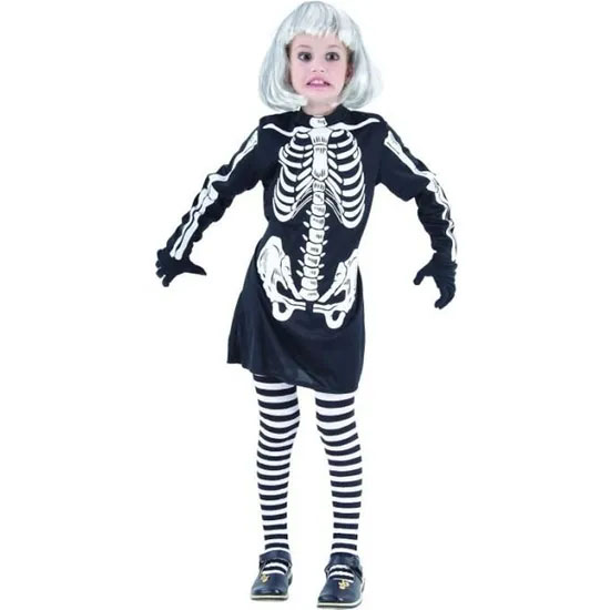 DEGUISEMENT SQUELETTE ENFANT FILLE