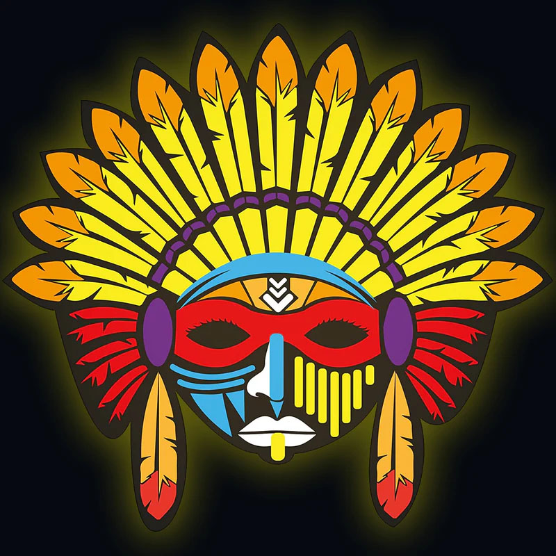 ELECTRO MASQUE INDIEN