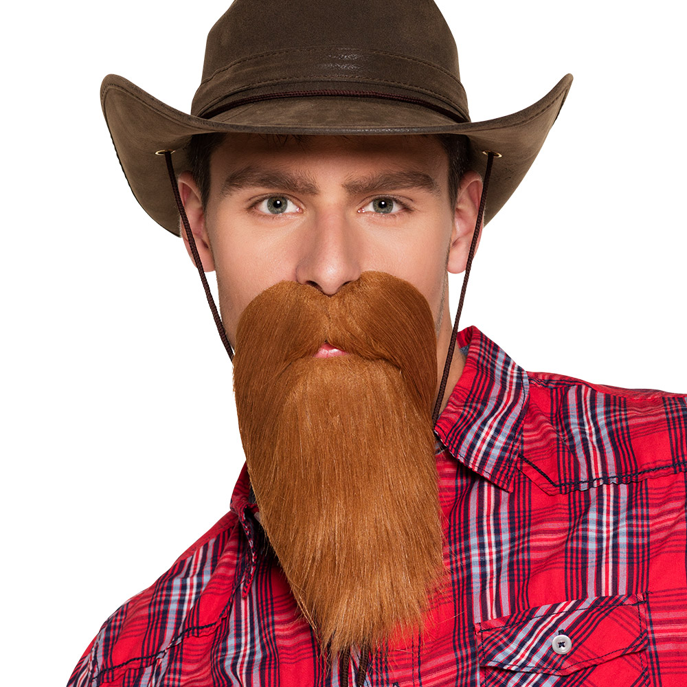 BARBE COWBOY ROUSSE